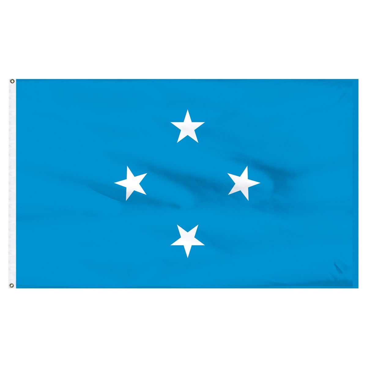 Bandera de nailon para exteriores de Micronesia de 2 pies x 3 pies