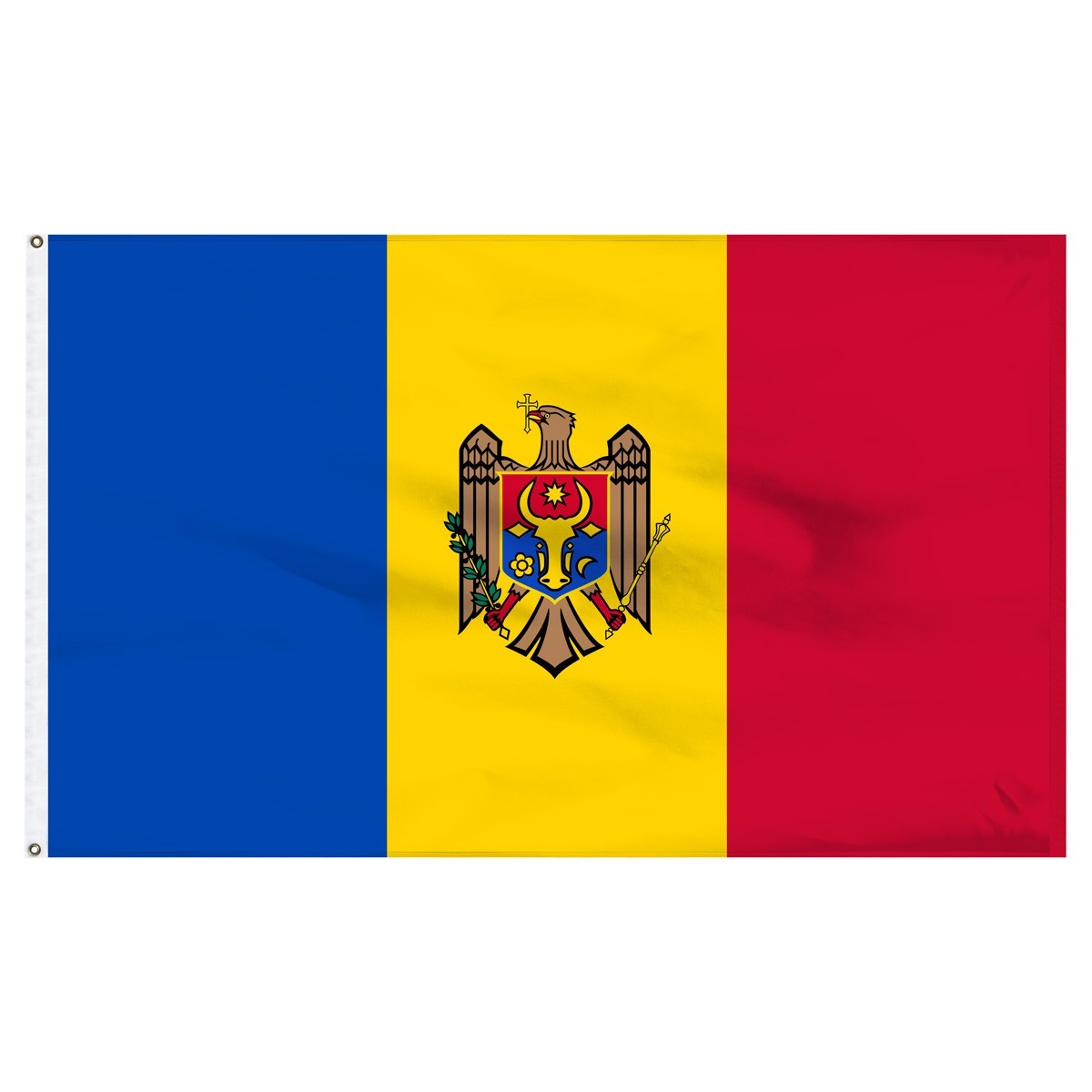Moldova Outdoor Nylon Flag, made in the USA