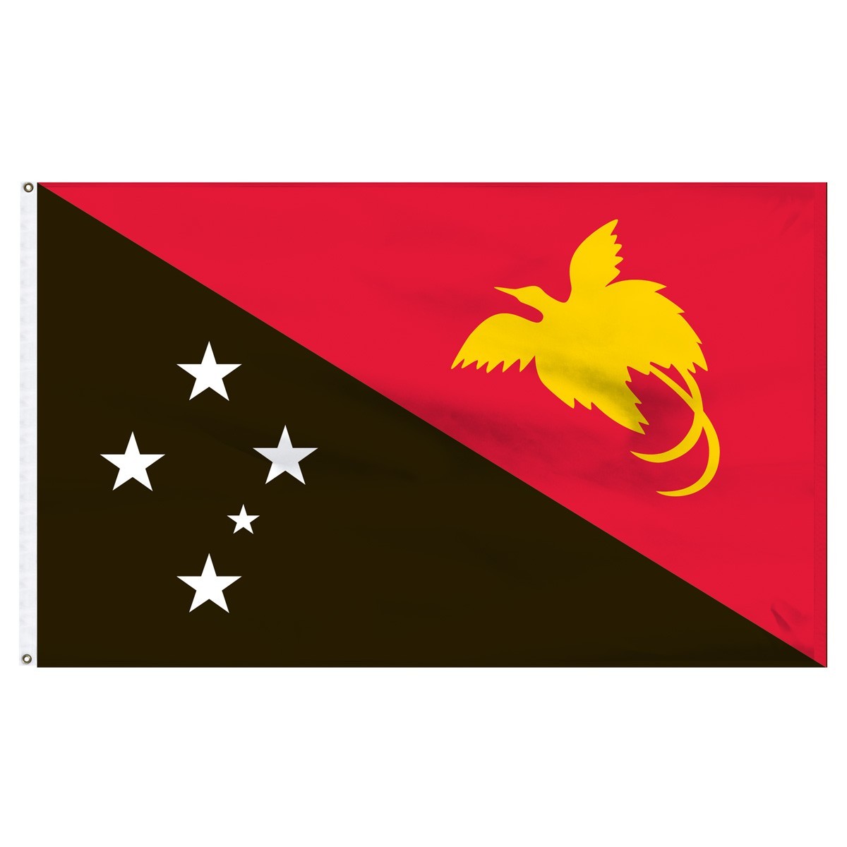 Papua-New Guinea classroom nylon and polyester flags for sale