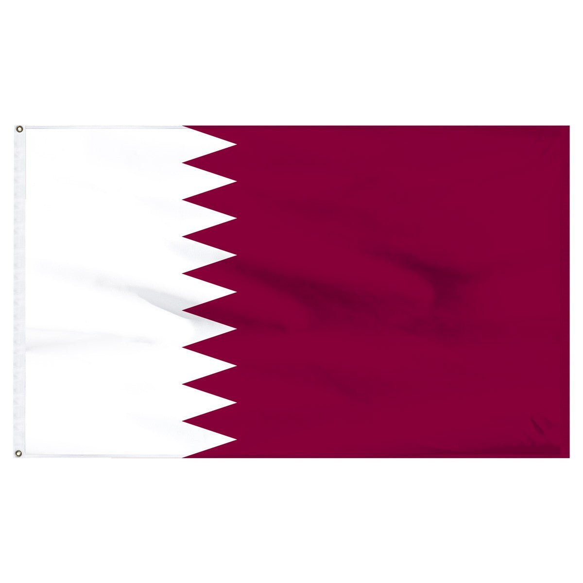 Qatar Outdoor Nylon Flag, made in the USA
