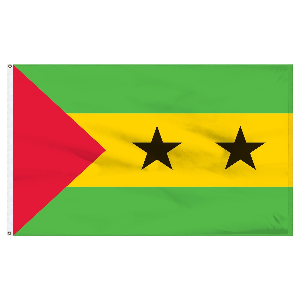 Sao Tome &amp; Principe Outdoor Nylon Flag, made in the USA