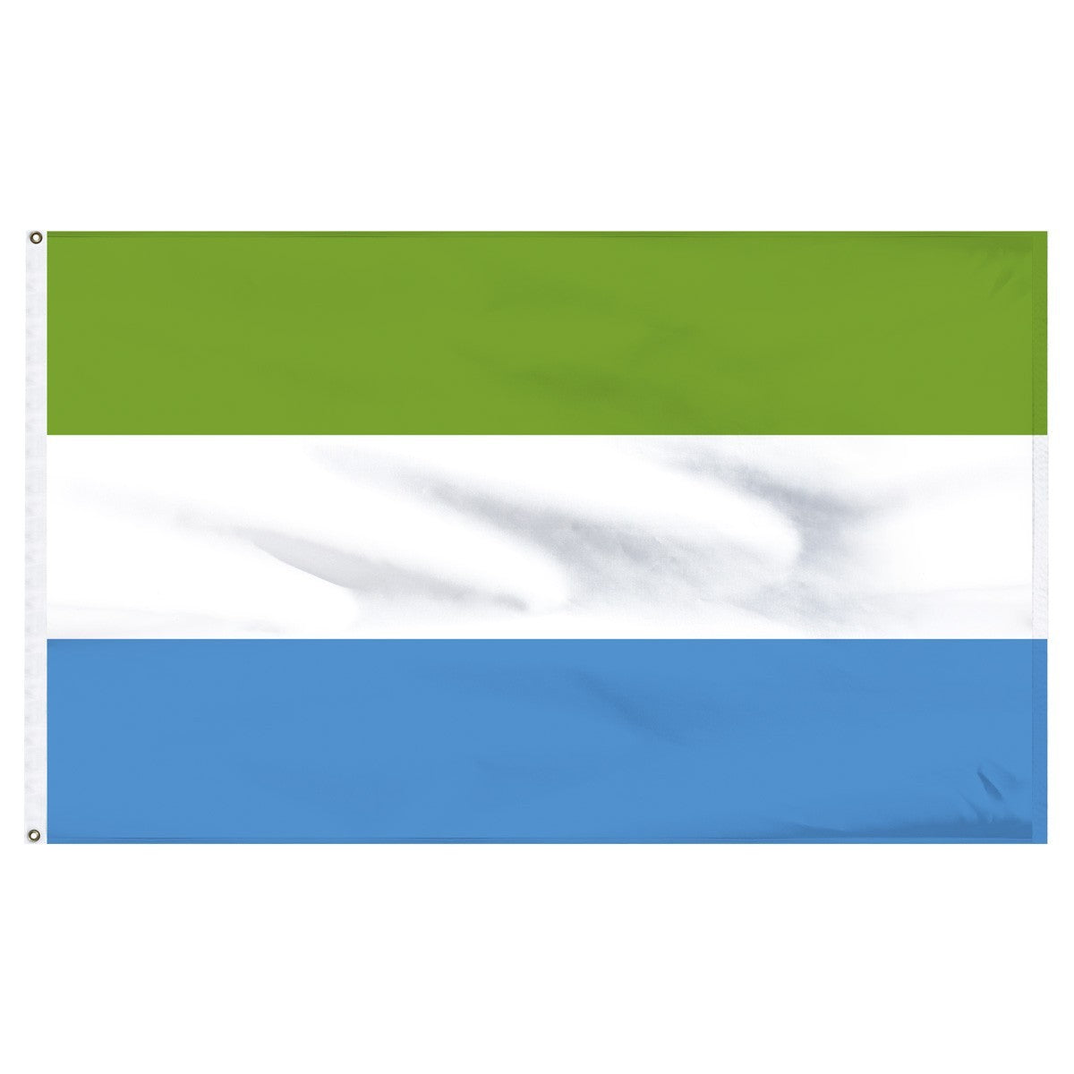 Sierra Leone Outdoor Nylon Flag, made in the USA