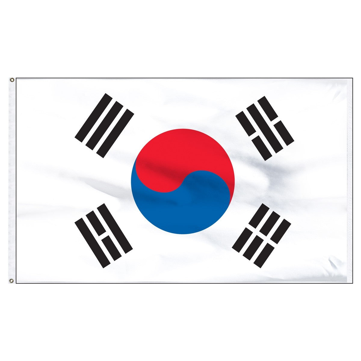 Bandera de nailon para exteriores de Corea del Sur, 2 pies x 3 pies