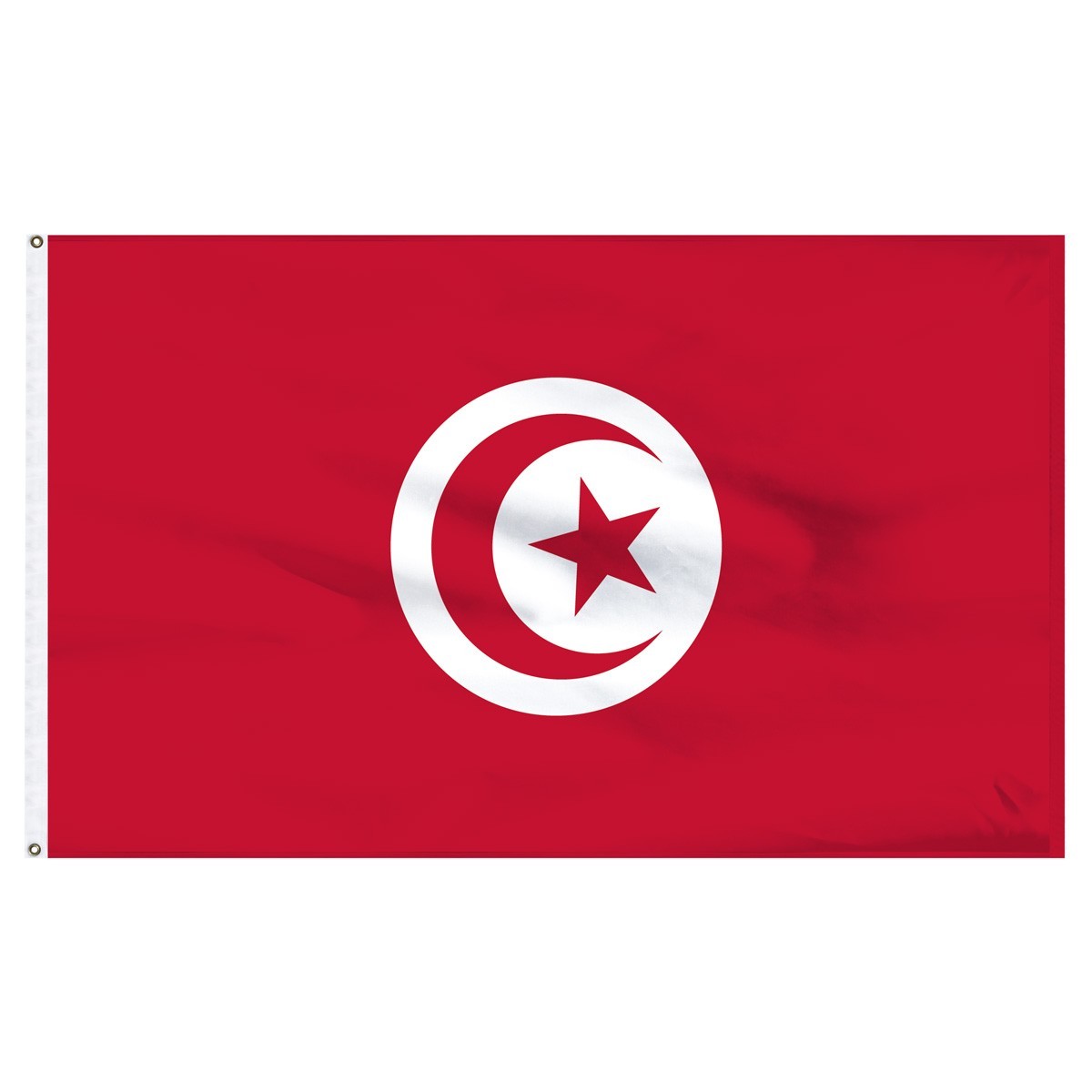 Tunisia Outdoor Nylon Flag, made in the USA