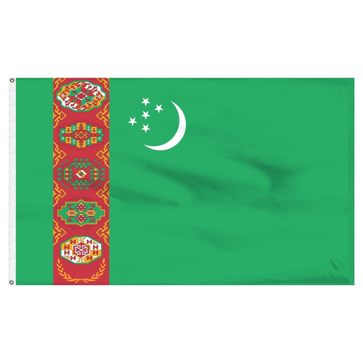 Turkmenistan school parade flags for sale