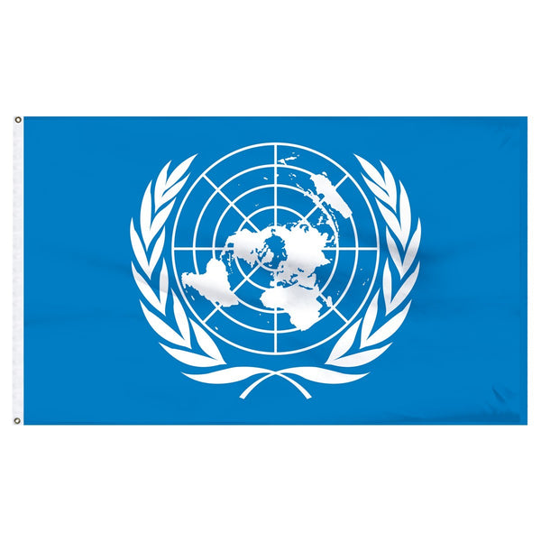 United Nations 2' x 3' Outdoor Nylon Flag l Shop 1-800 Flags