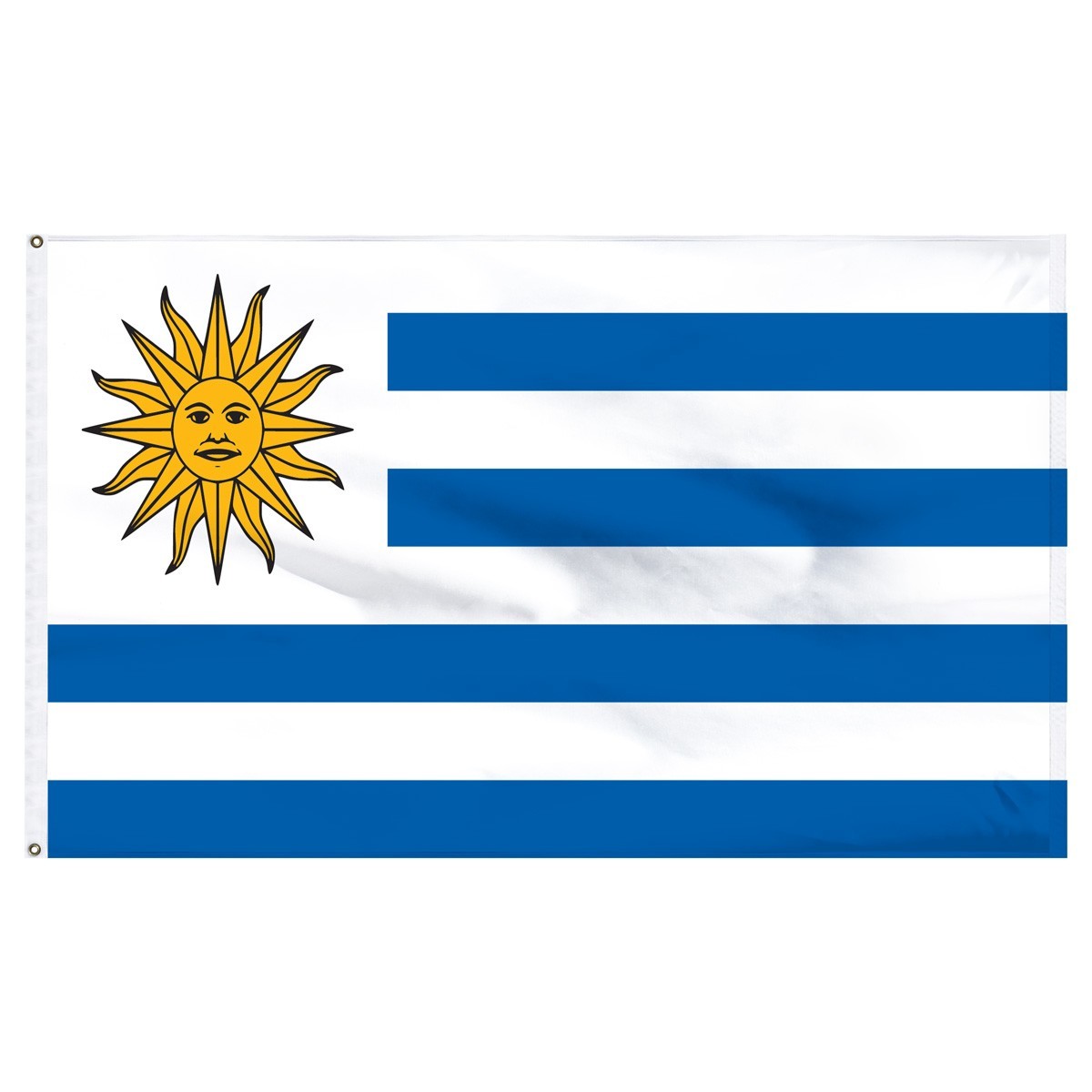 Uruguay flags for sale polyester nylon 