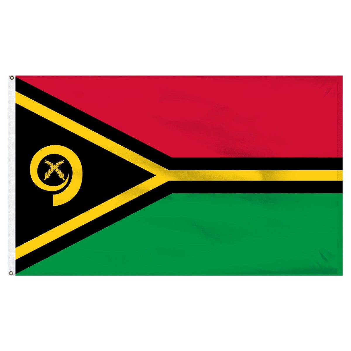 Bandera de nailon para exteriores de Vanuatu de 2 x 3 pies