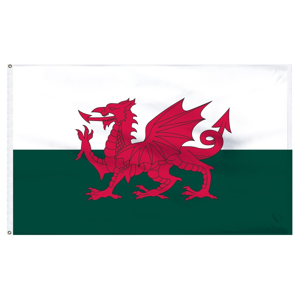 Bandera de nailon para exteriores de Gales de 2 pies x 3 pies