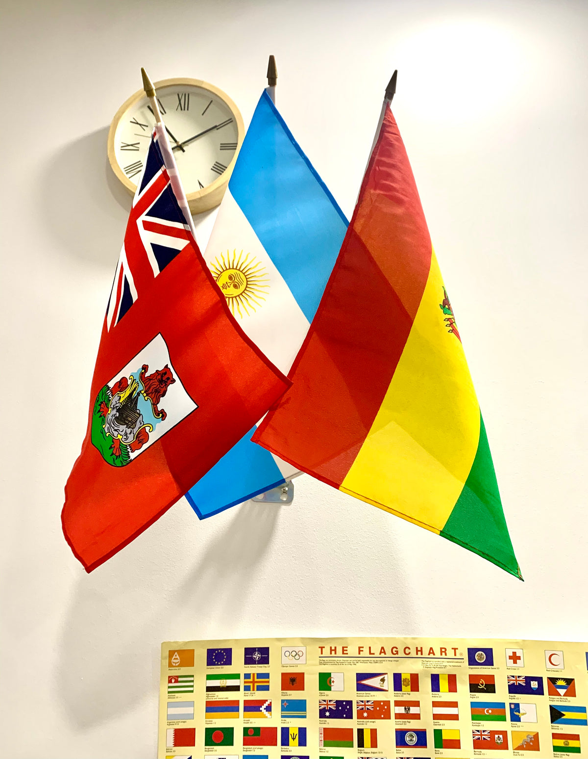 Classroom flags 12x18