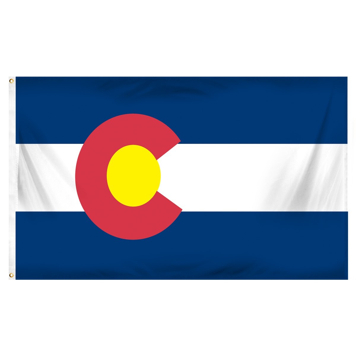 Bandera de poliéster interior de Colorado de 2 pies x 3 pies