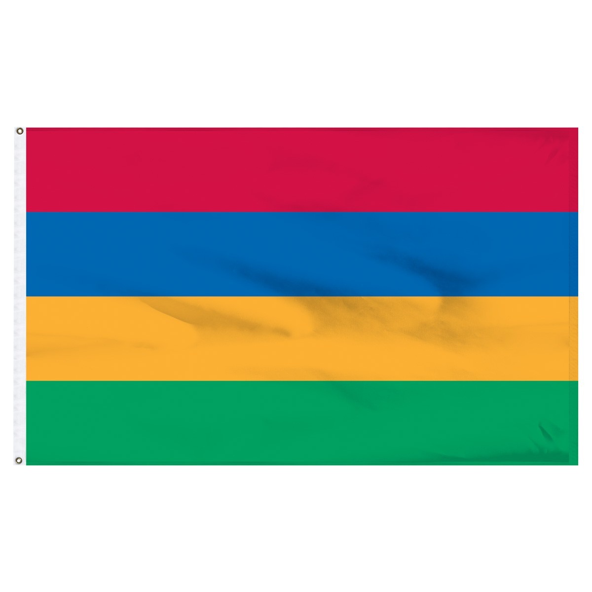 Bandera de nailon para exteriores de Mauricio, 3 pies x 5 pies