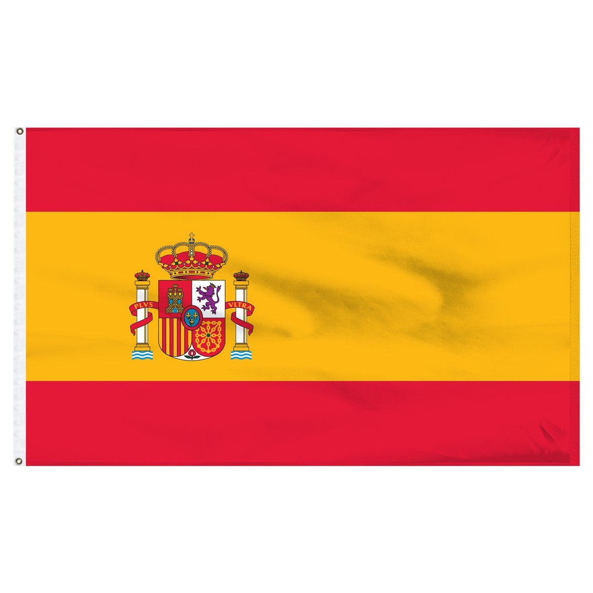 Bandera de nailon para exteriores de España de 3' x 5'
