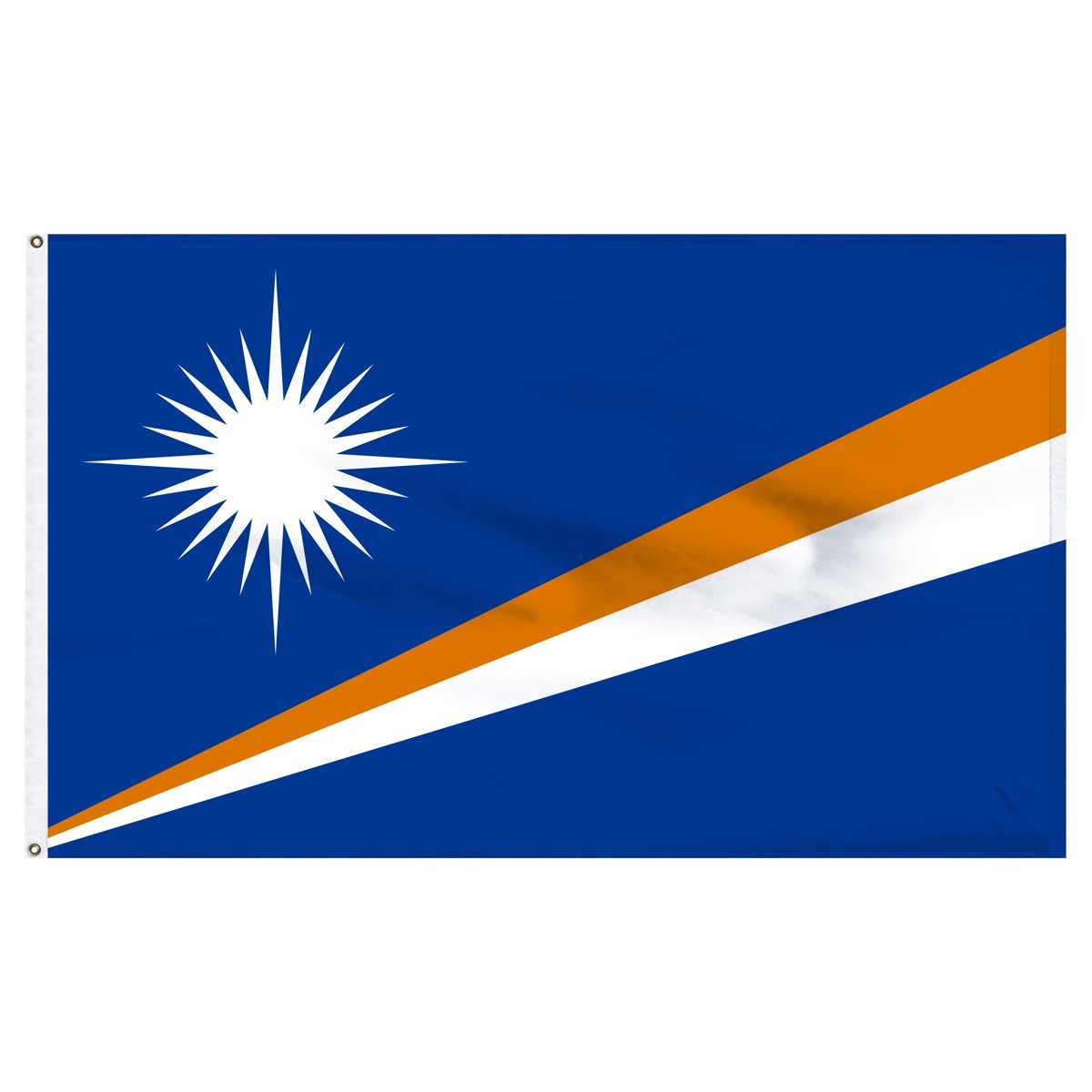 Bandera de nailon para exteriores de las Islas Marshall de 4 pies x 6 pies