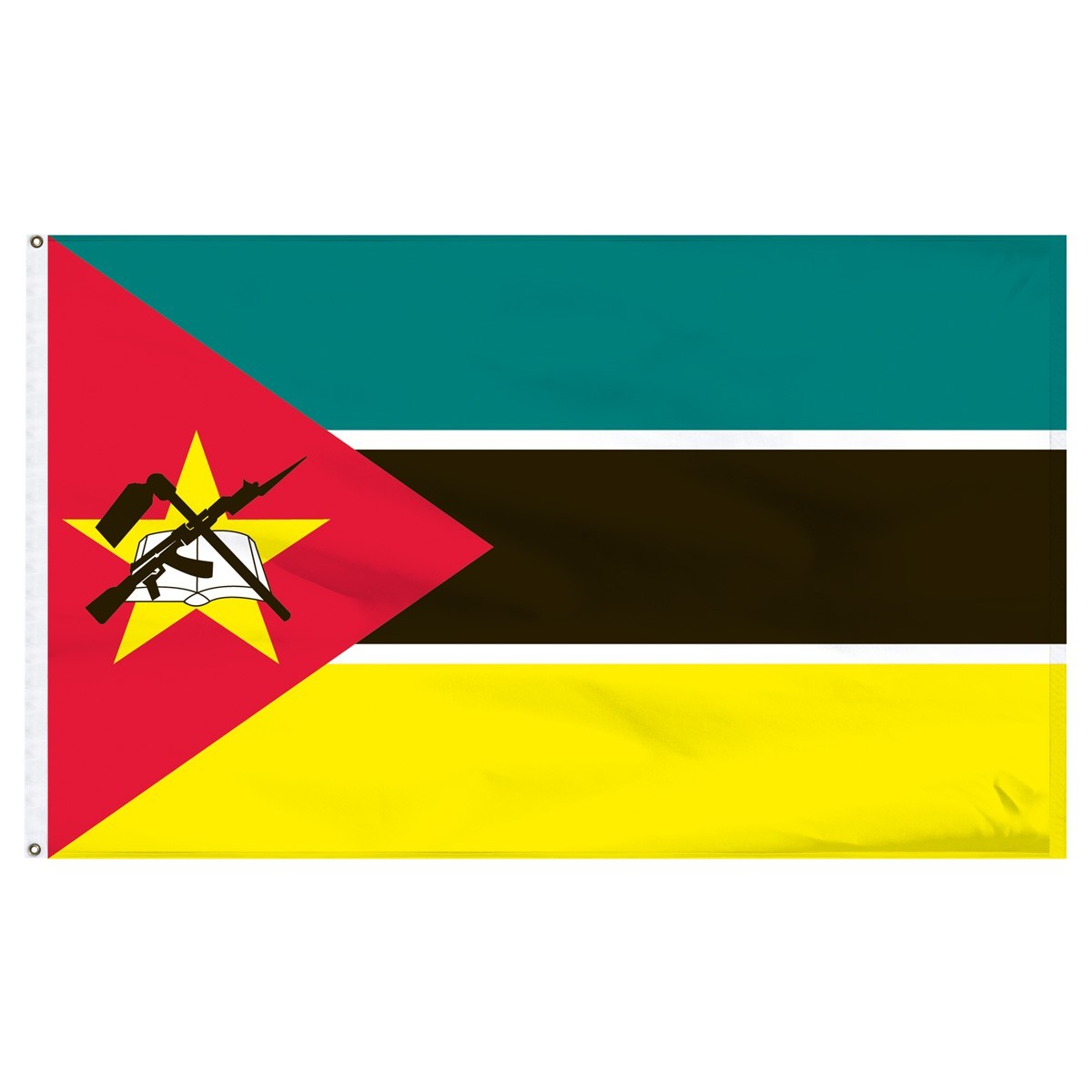 Mozambique 4' x 6' Outdoor Nylon Flag
