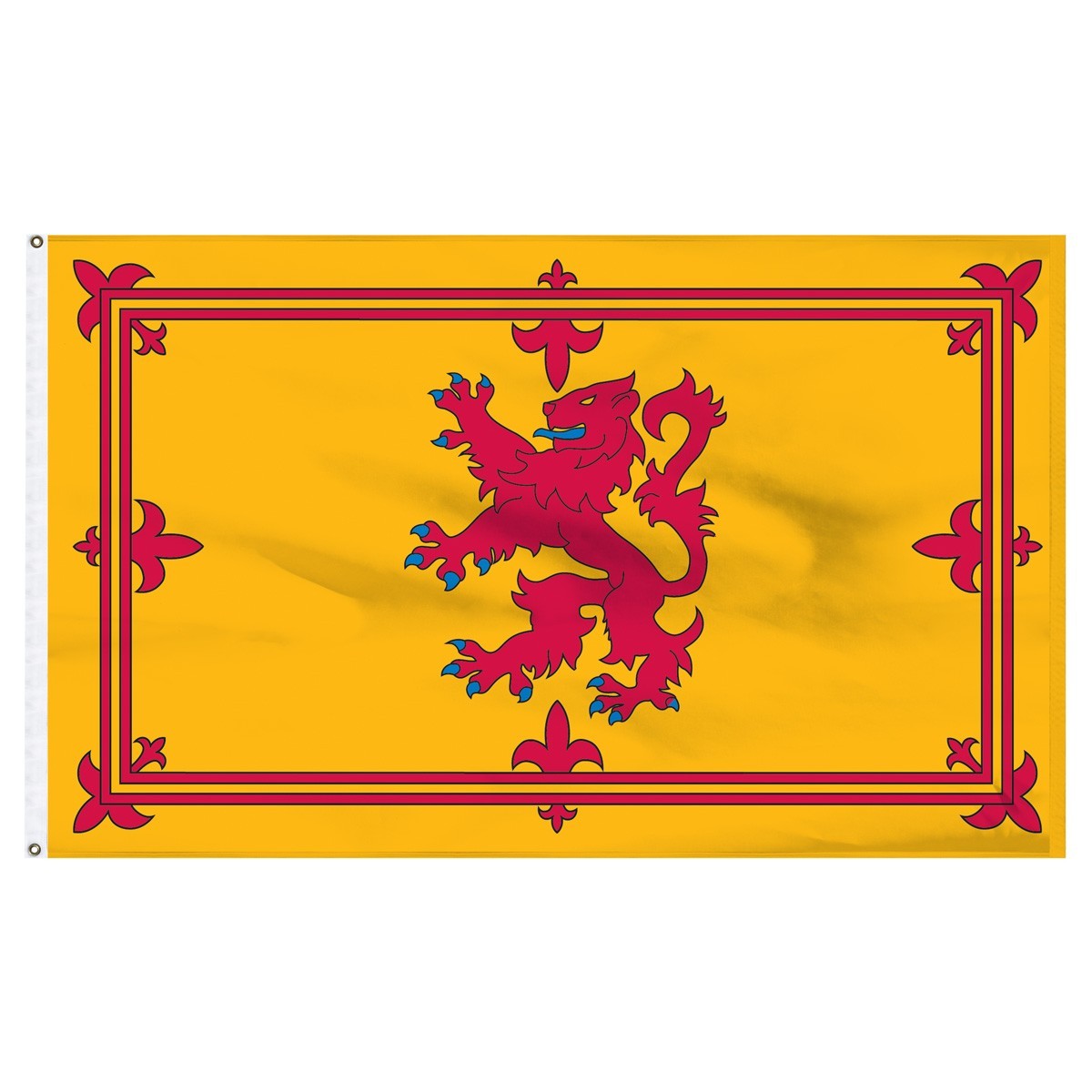 Scotland Rampant Lion Flag, The Queens Flag 4X6 ft flag