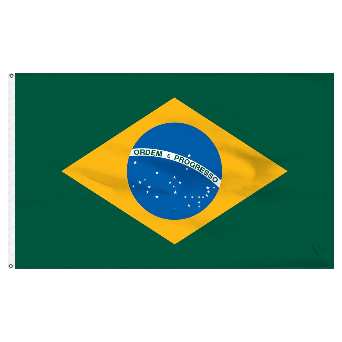Brazil 5' x 8' Outdoor Nylon Country Flag
