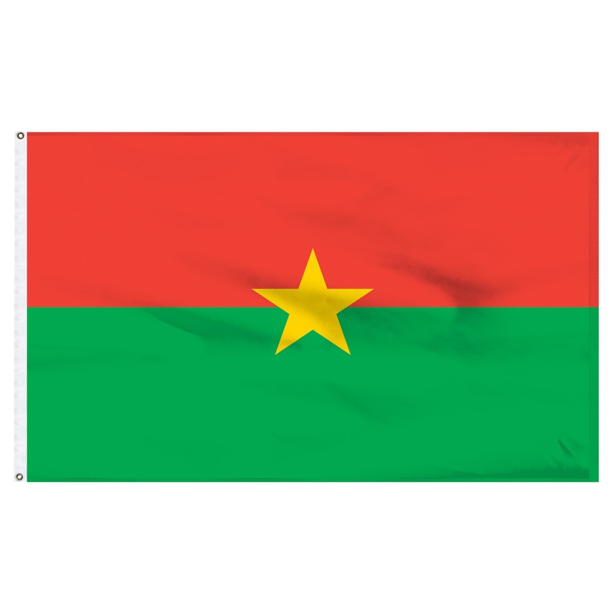 Burkina Faso 5' x 8' Outdoor Nylon Flag