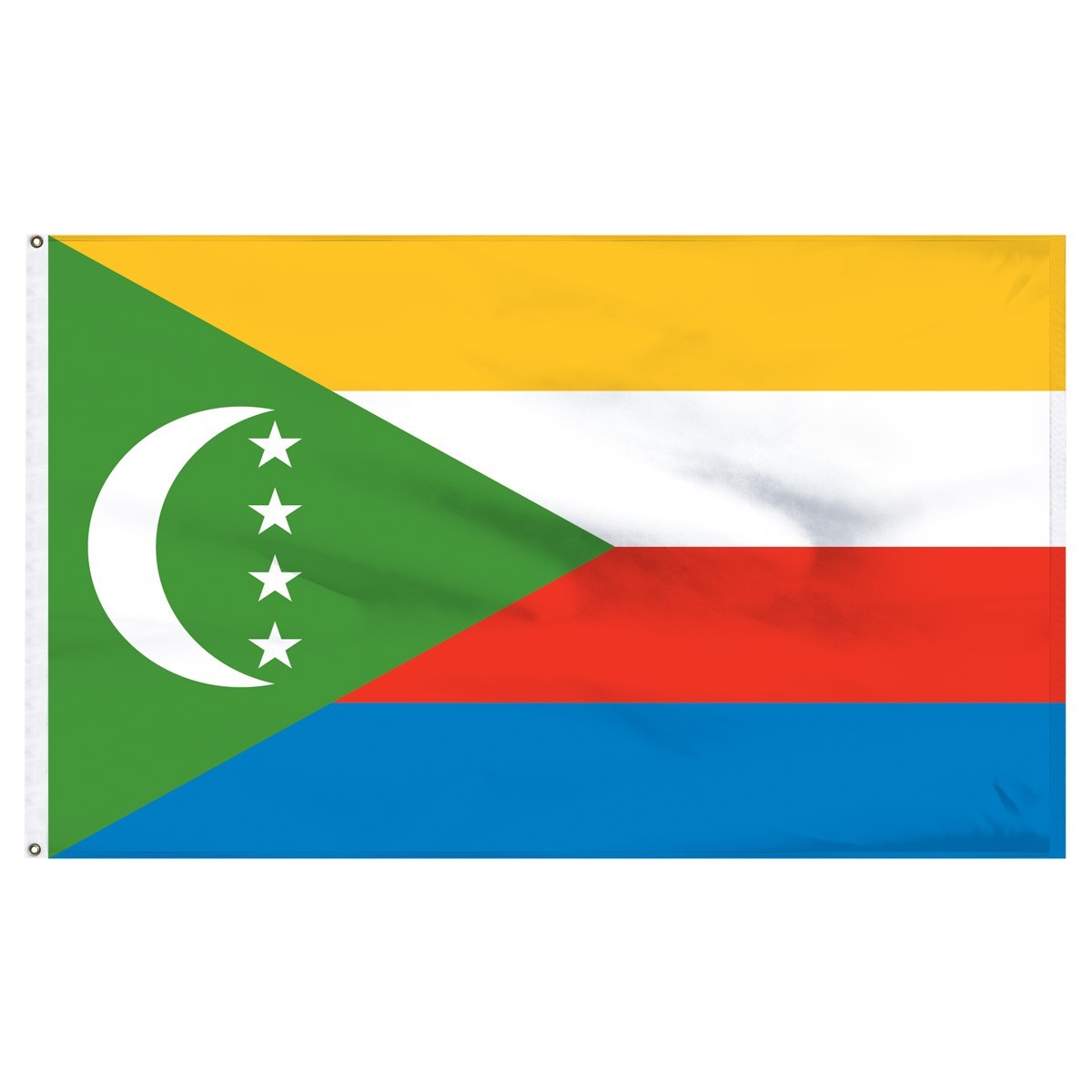 Comoros 5' x 8' Outdoor Nylon Flag