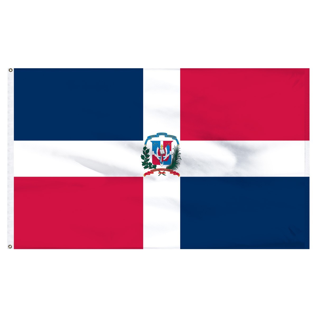 Dominican Republic 5' x 8' Outdoor Nylon Flag