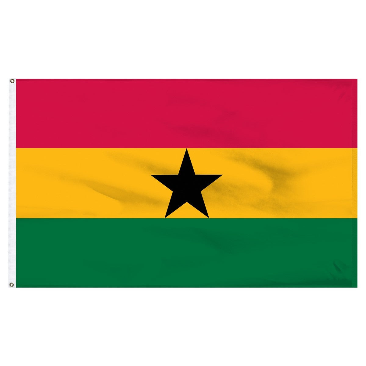Ghana 5' x 8' Outdoor Nylon Flag
