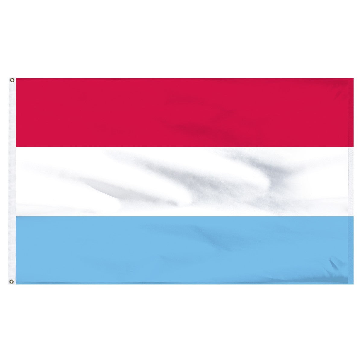 Bandera de nailon para exteriores de Luxemburgo de 5 pies x 8 pies