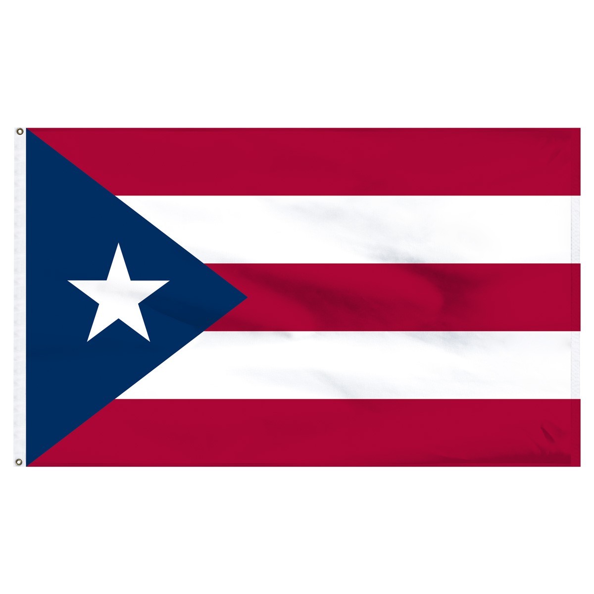 Bandera de nailon para exteriores de Puerto Rico de 5 pies x 8 pies