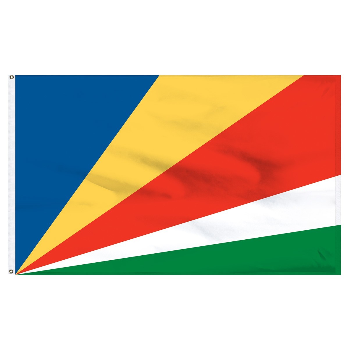 Bandera de nailon para exteriores de Seychelles de 5 pies x 8 pies