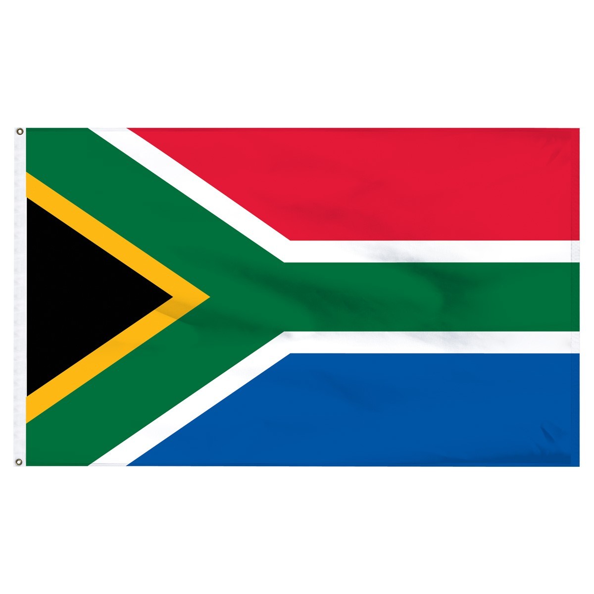 Bandera de nailon para exteriores de Sudáfrica de 5 pies x 8 pies