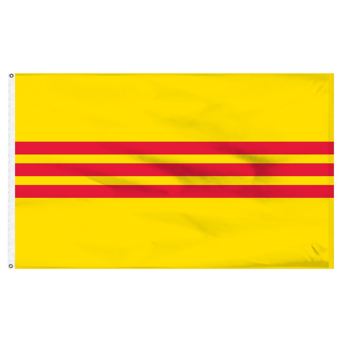 Bandera de nailon para exteriores de Vietnam del Sur, 5 pies x 8 pies