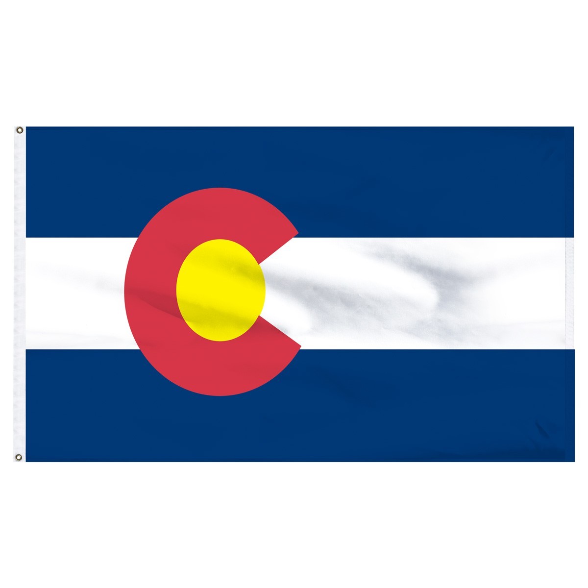 Bandera de nailon para exteriores de Colorado de 2 pies x 3 pies