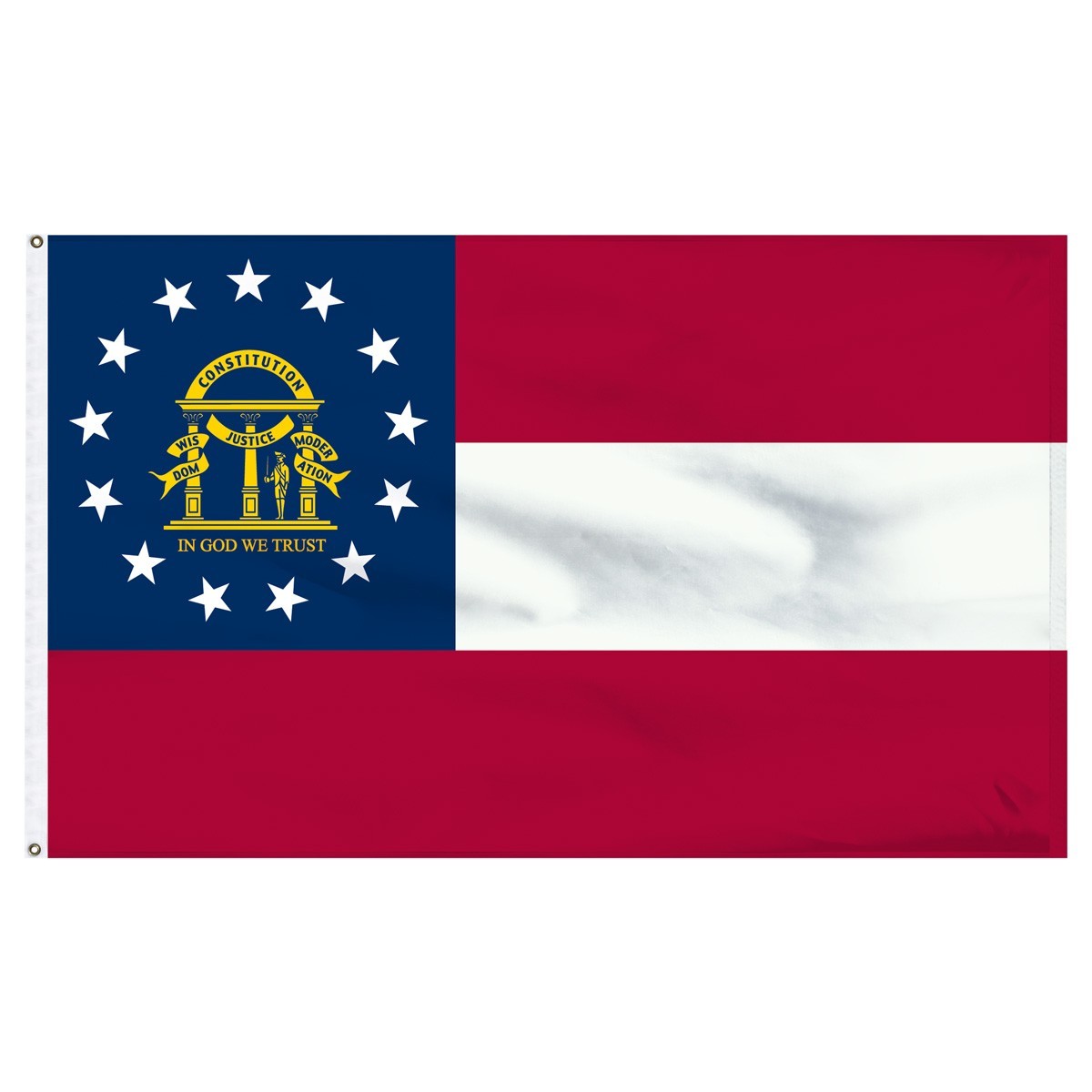 Buy Georgia State Flag For Sale with 1-800 Flags