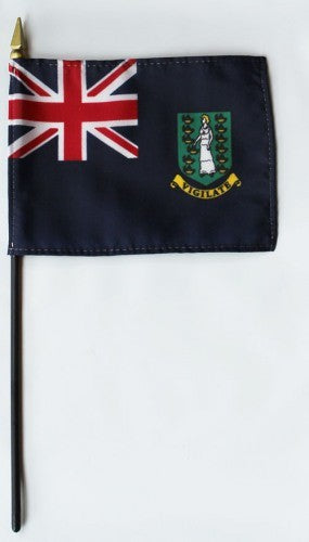 british virgin islands stick flags for sale, world parades school church flags