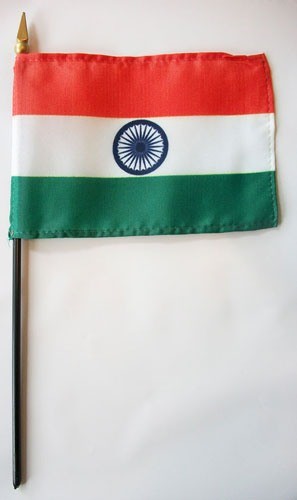 India Stick flags for sale 1-800 Flags