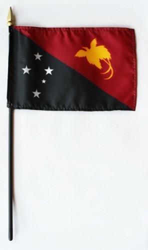 Papua-New Guinea classroom nylon and polyester flags for sale