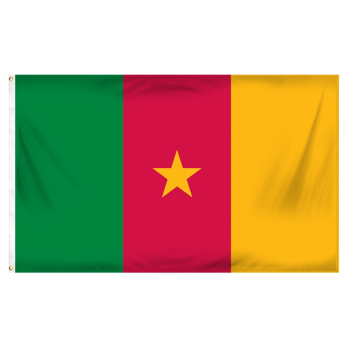 Cameroon 2x3ft or 3x5ft Indoor Polyester Flag
