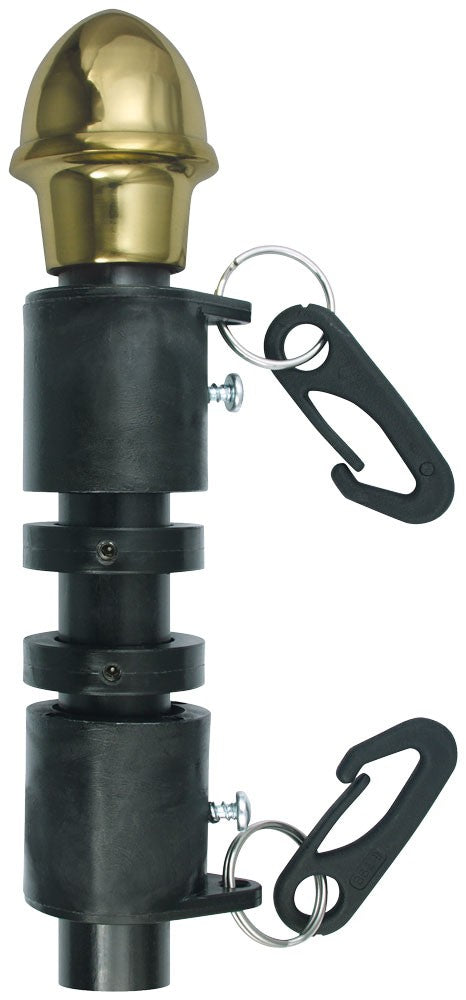 Strong flagpoles black and white flag poles with American flags for sale