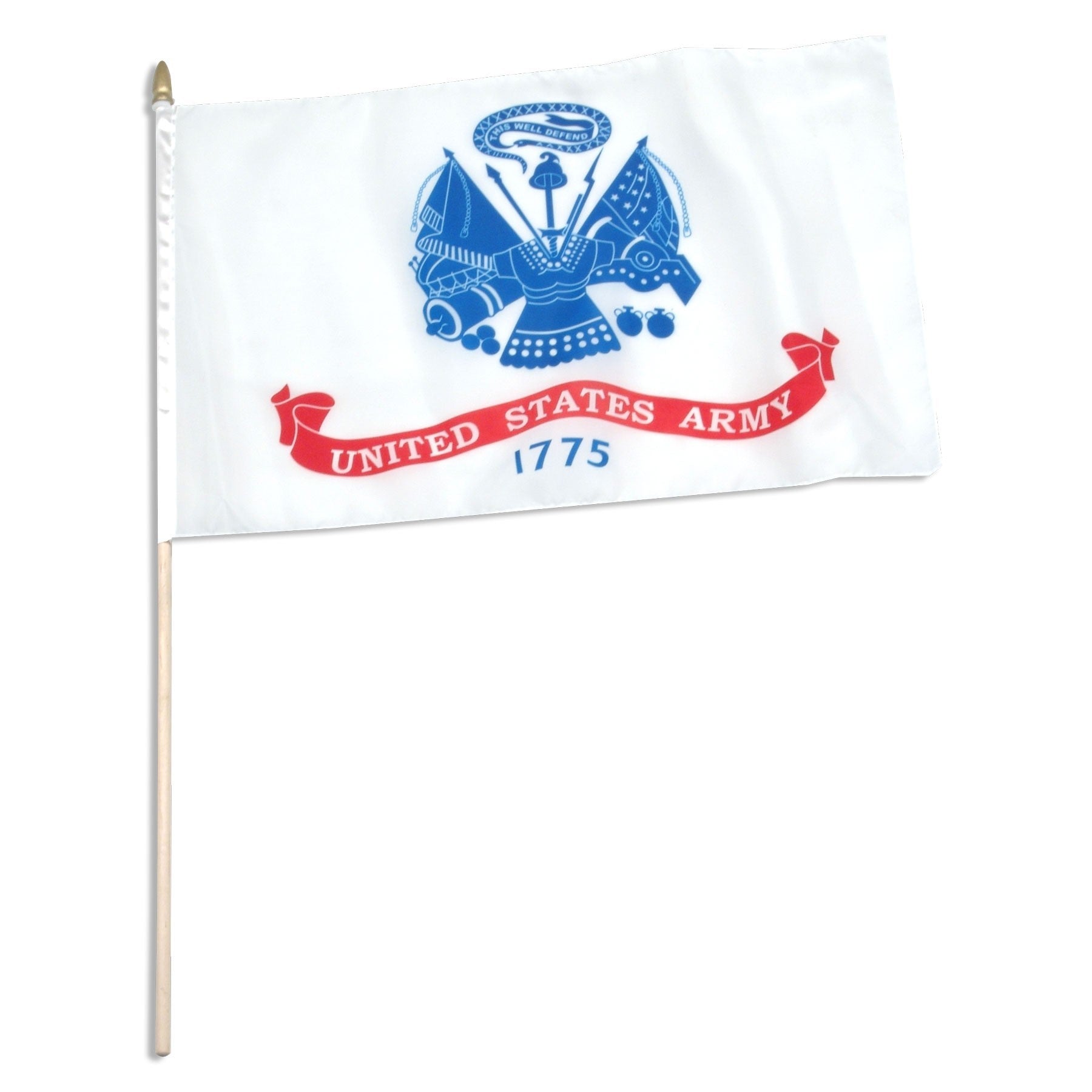 US Army Mounted 12" x 18"  Flags