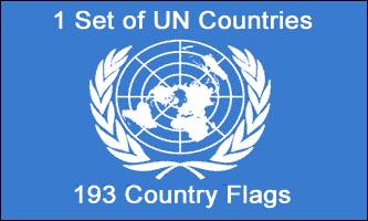 shop united nations international flag set