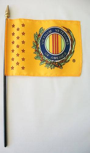 Vietnam Vets 4" x 6" Miniature Flags