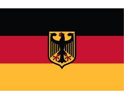 Bandera de poliéster interior de Alemania con águila de 2 pies x 3 pies