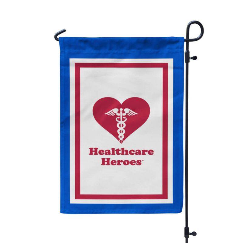 Healthcare Heroes 12" x 18" Garden Banner Outdoor Flag