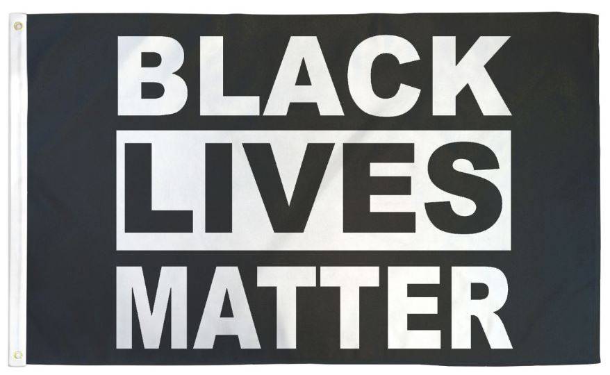 Black Lives Matter 2X3 & 3X5 Polyester Flag