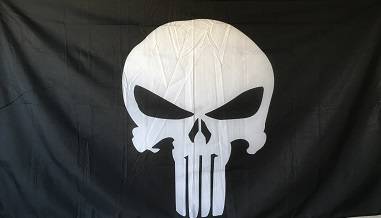 The Punisher Flag 3' x5'
