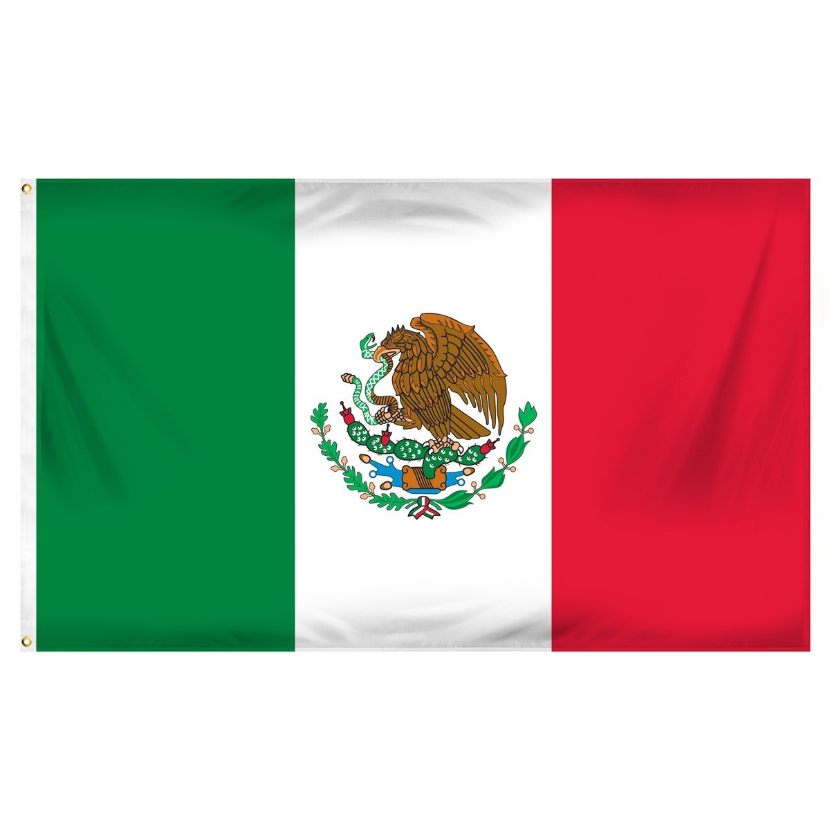 Bandera de poliéster para interiores de 2' x 3' de México