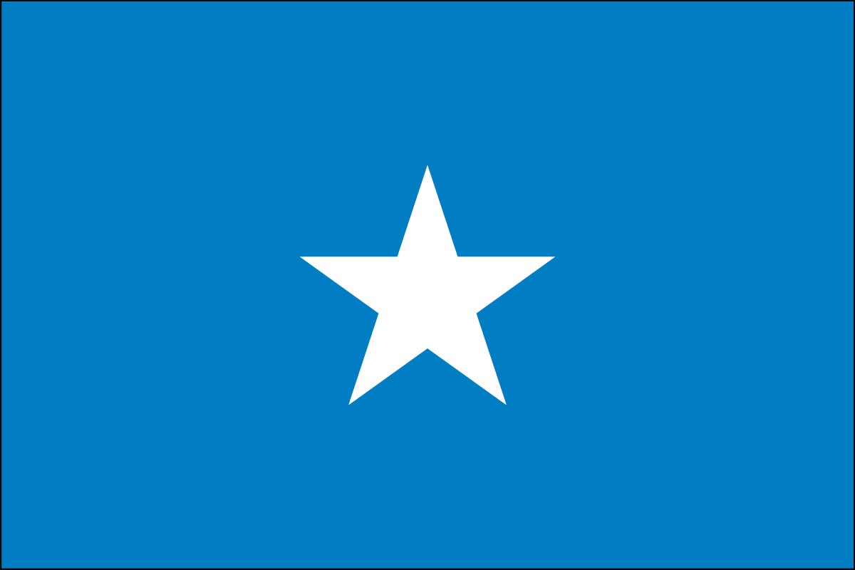 Somalia 2ft x 3ft Indoor Polyester Flag