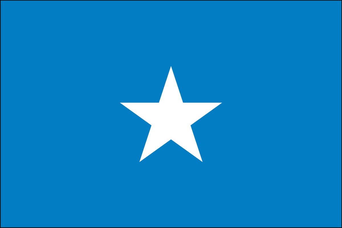 Somalia 2' x 3' Indoor Polyester Flag