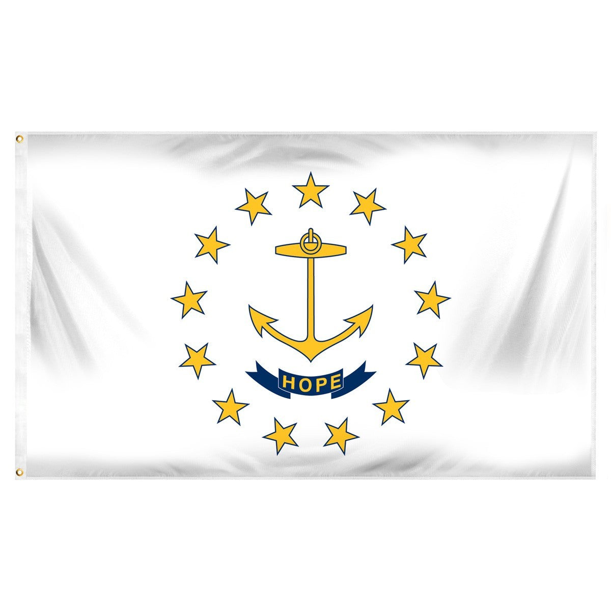Bandera de poliéster interior de Rhode Island de 2 pies x 3 pies