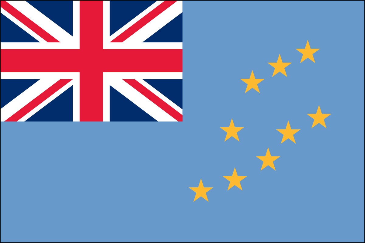 Tuvalu Flags For Sale Indoor and Outdoor by 1-800 Flags