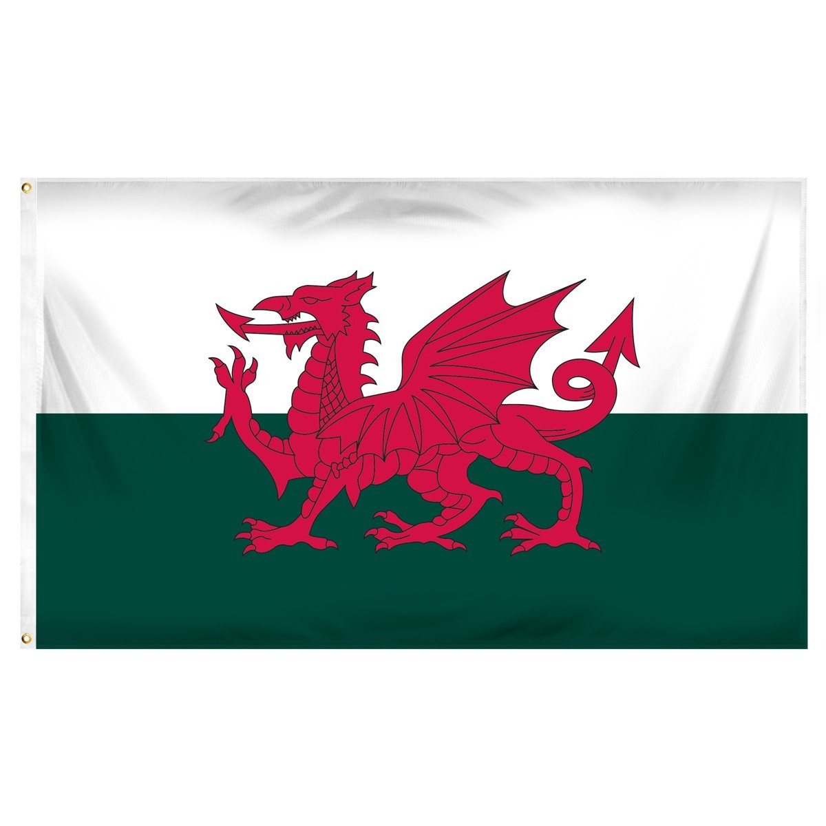 Bandera de poliéster interior de Gales de 2 pies x 3 pies